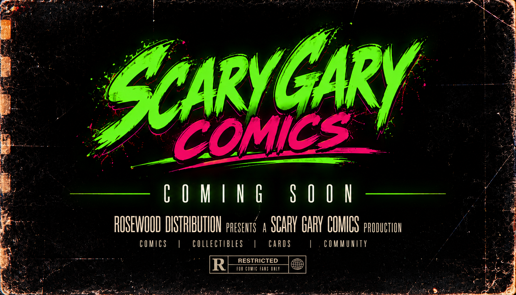 Scary Gary Comics - Coming Soon